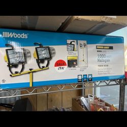 1000W Halogen Twin Head Work Light