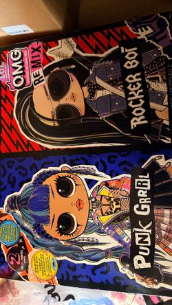 LOL Surprise OMG Remix Rocker Boi & Punk Grrrl Dolls