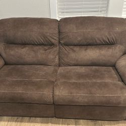 Ashley Fabric Recliner 3 Seater