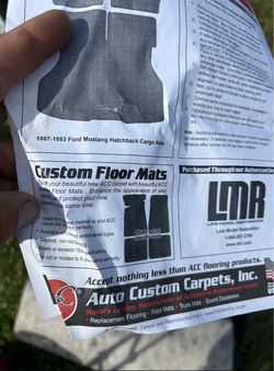 Mustang Foxbody Carpets