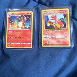 Pokemon Cards Charizard , Charmeleon