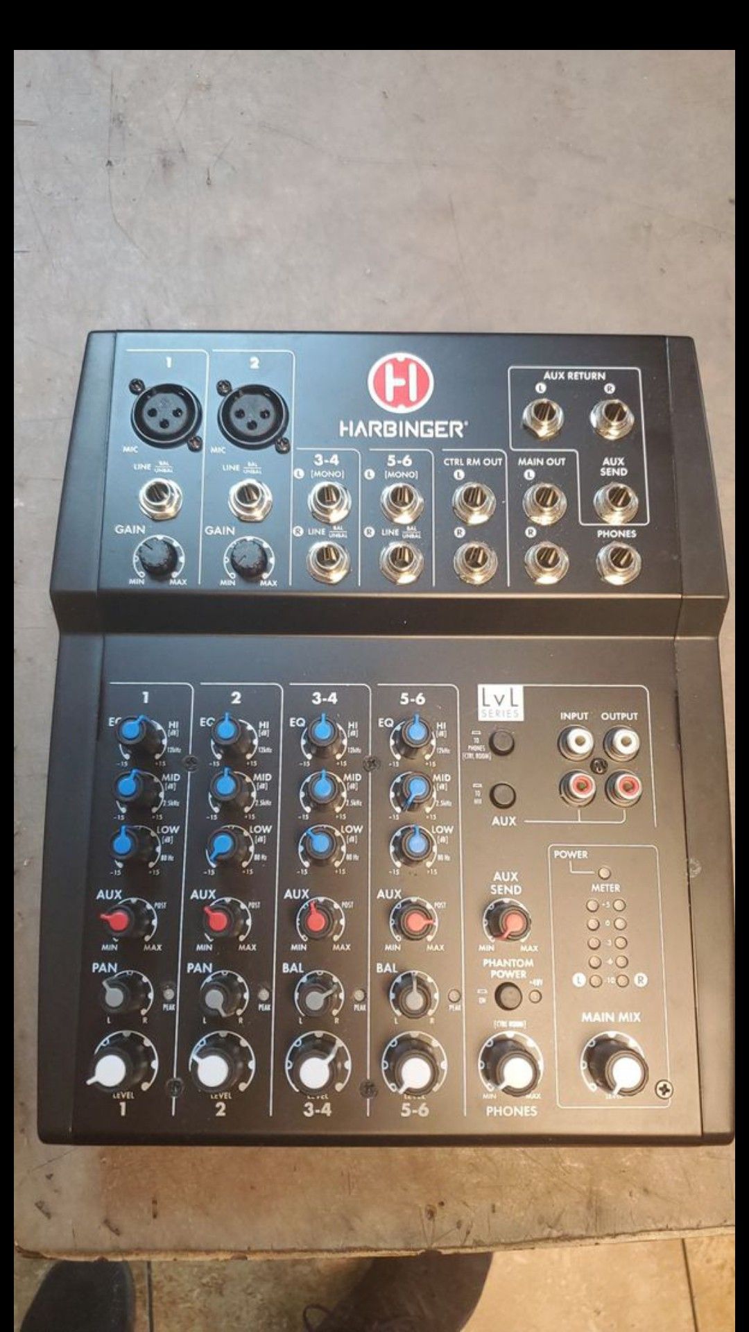 HARBINGER LvL SERIES L802 MIXER EQUIPMENT PRICE FIRM NO TRADES NO
