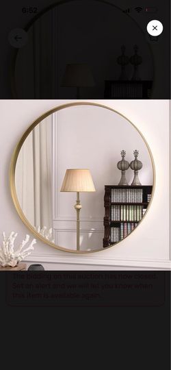 Mirror with led