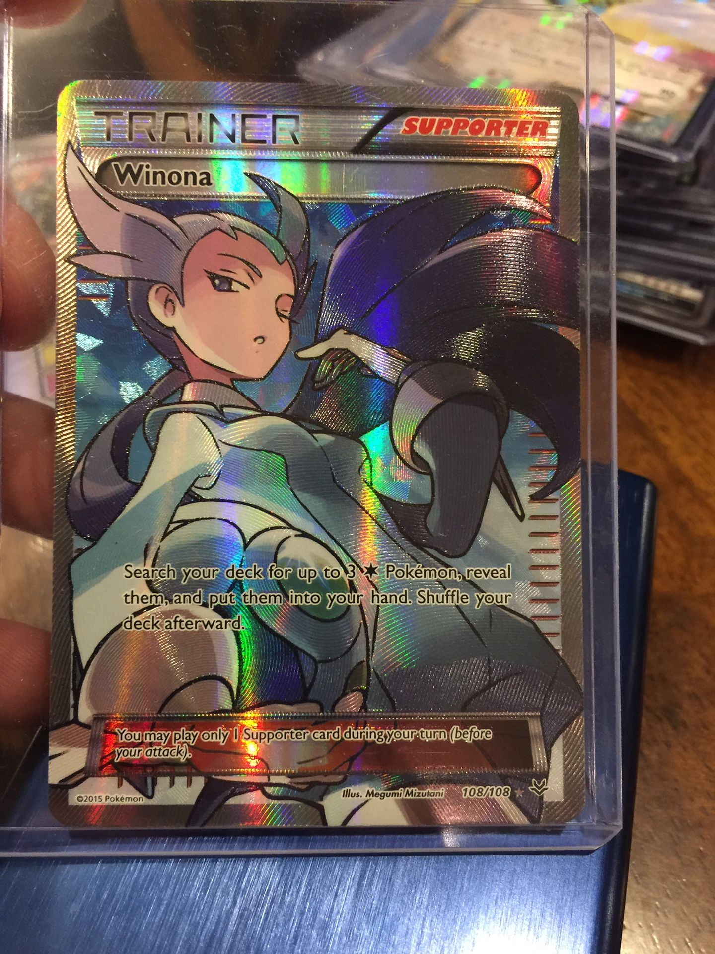 Pokemon Card Good Rear Winona Pokemon