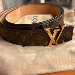 Louis Vuitton Luxury Belt Fresh Worn ONCE LIKE NEW 30% OFF for