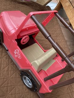 barbie toy car