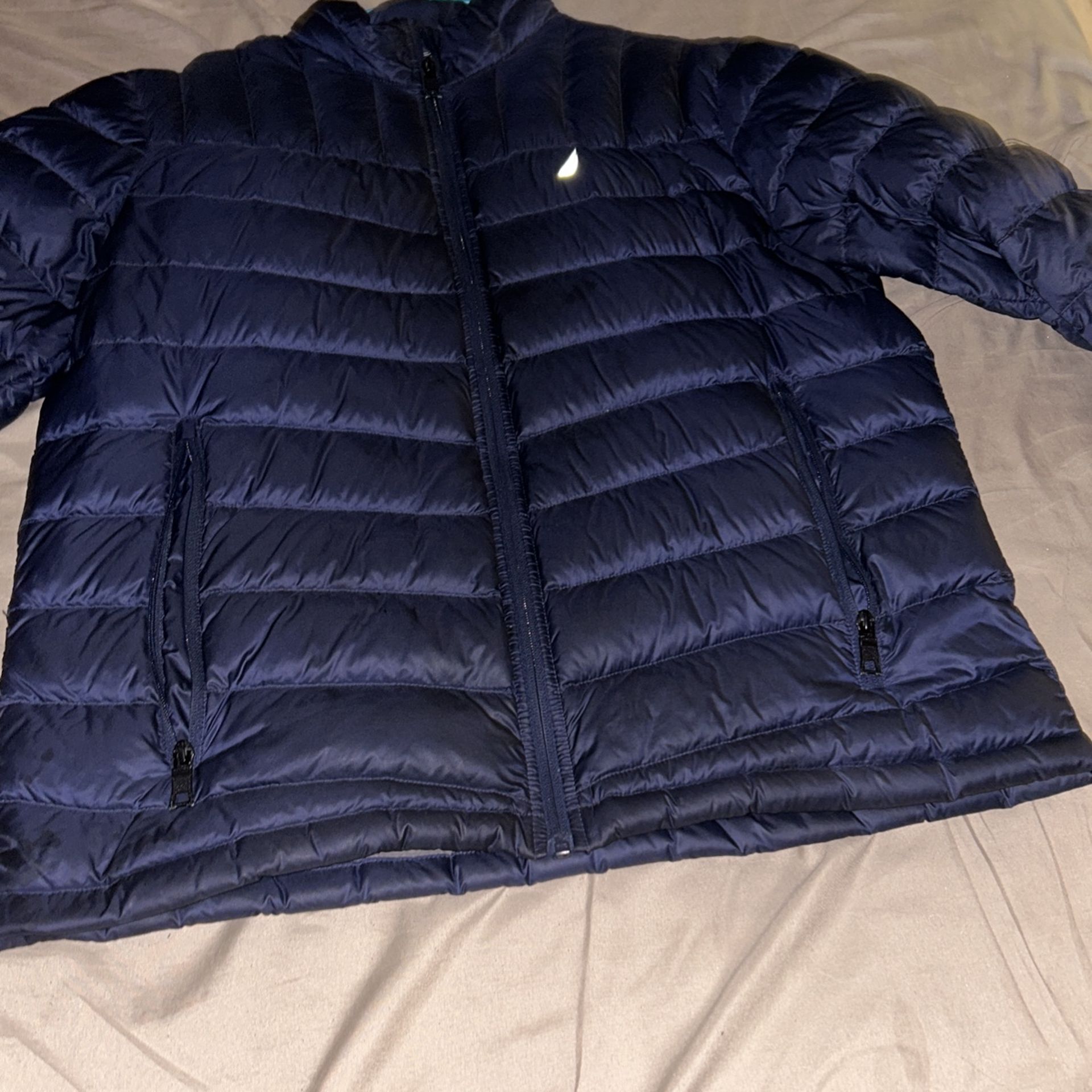 Dark Blue Nautica Jacket Medium/small