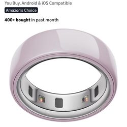 Size 8 Oura Ring-Ceramic Petal
