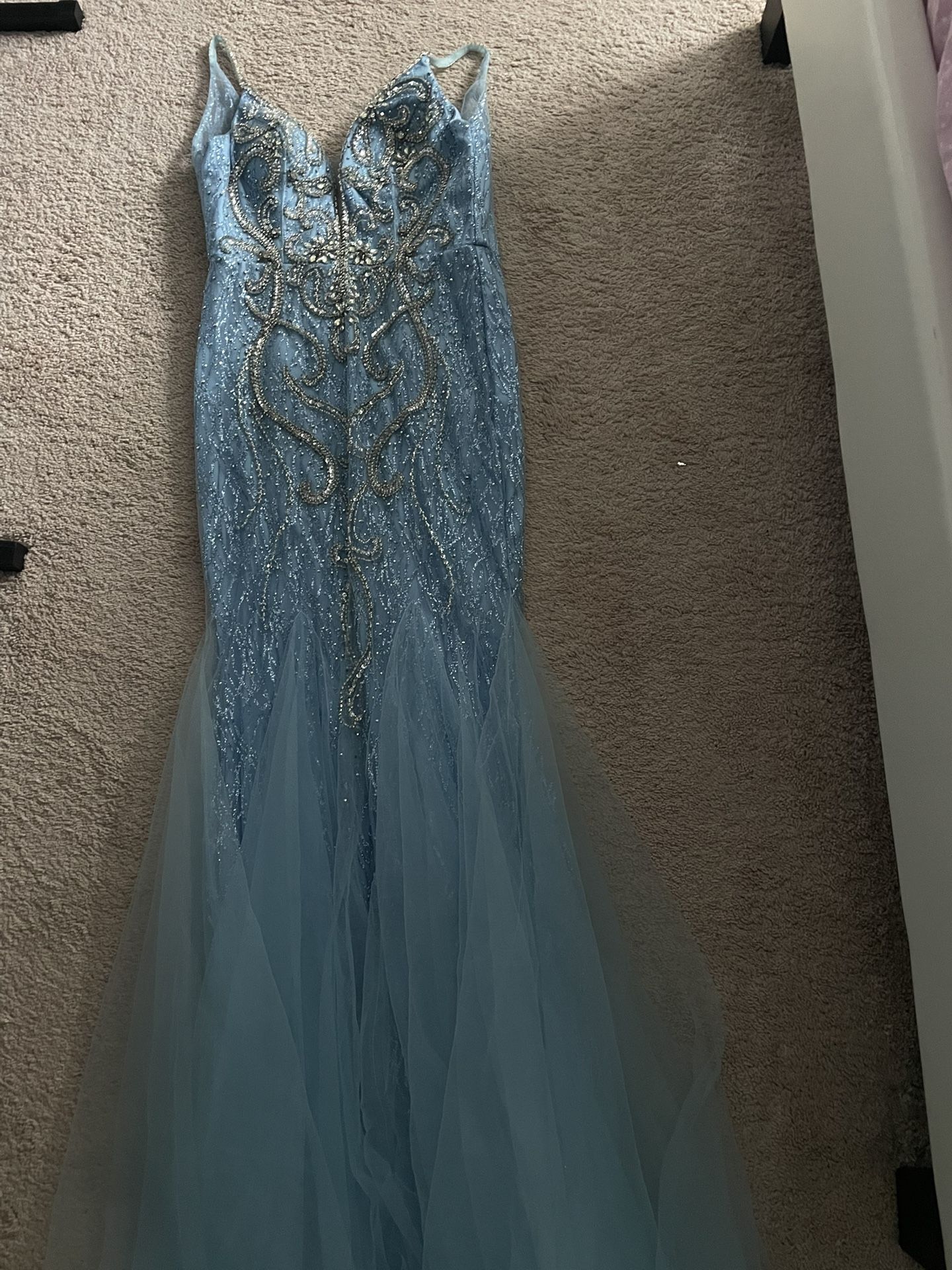 Blue Prom Dress