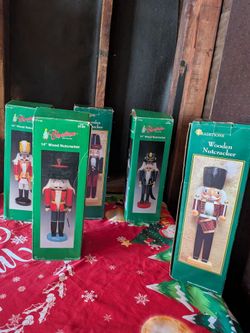 Christmas wood nutcracker