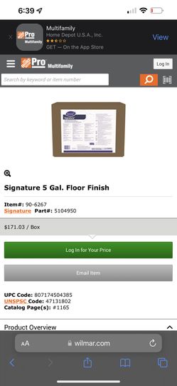 Signature 5 Gallon Floor Finish 