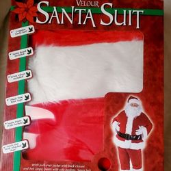 Velour Santa Suit 
