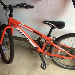 Orange Trek Bike