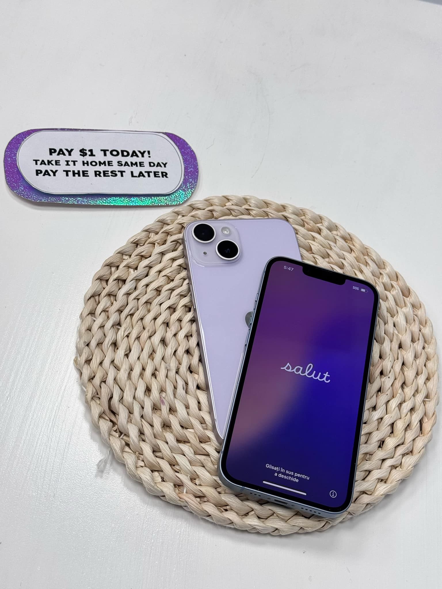 ๐ Apple iPhone 14 6.1" โ Unlocked & Affordable! Start with $5 Down! ๐ฅ
