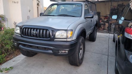 Toyota tacoma with carpet washing machine