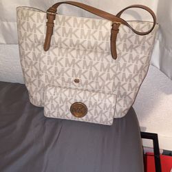 MK Purse & Wallet Set 