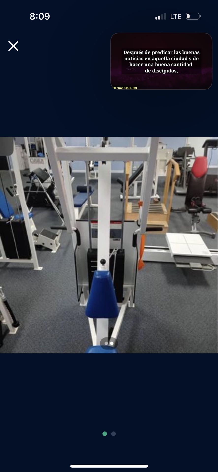 Cybex Classic Lat Row Rear Delt. 
