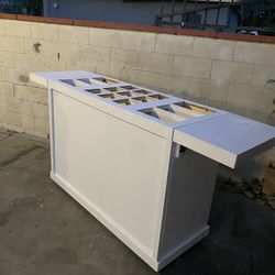 Fully Collapsible Snack Cart