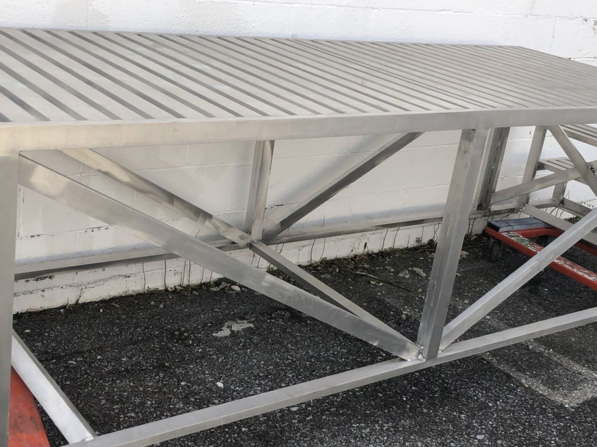 Aluminum Stage With Stair Case
