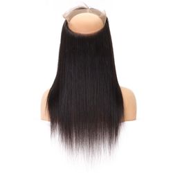 360 lace frontal Malaysian hair