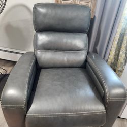 Leather Recliner 
