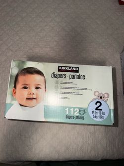 Kirkland size 2 diaper (112 cuunt)