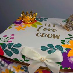 box with roses for Mother's Day