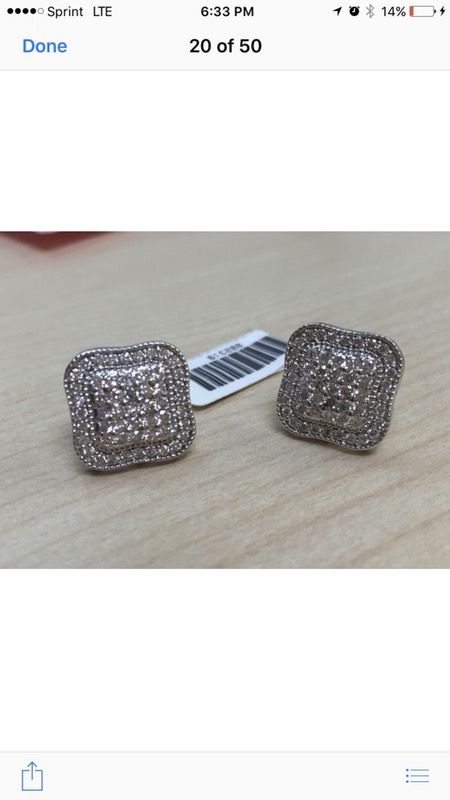 Diamond earring