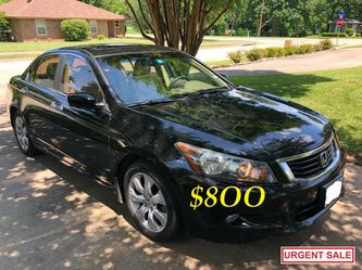 🟢💲8OO I'm selling urgent! 2OO9 Honda Accord Runs and drives great. Clean title in hand! Mechanically perfect! very strong V6🟢