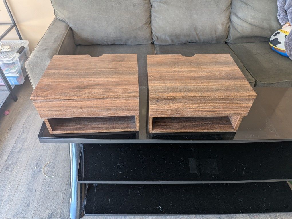 Floating End Table