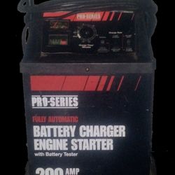  Pro-Series Battery Charger & Engine Starter - Heavy Duty 
