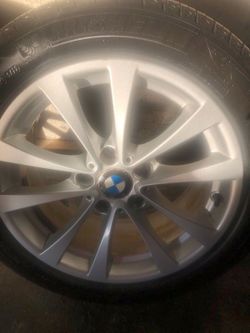 Bmw rims and tires