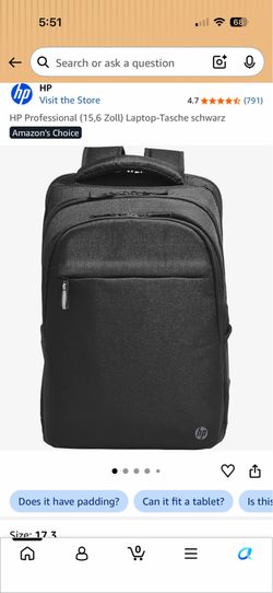 HP backpack
