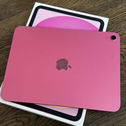 Like New Pink iPad (11th Gen, A16) 128GB - Latest Model w/ Box