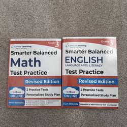 SBA Math and English grade 3