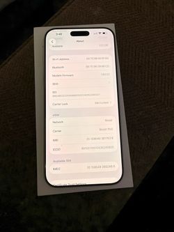 iPhone 17 pro max 256 silver boost