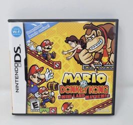 Mario vs Donkey Kong Mini-Land Mayhem Nintendo DS 2010 Puzzle Game CIB No Manual