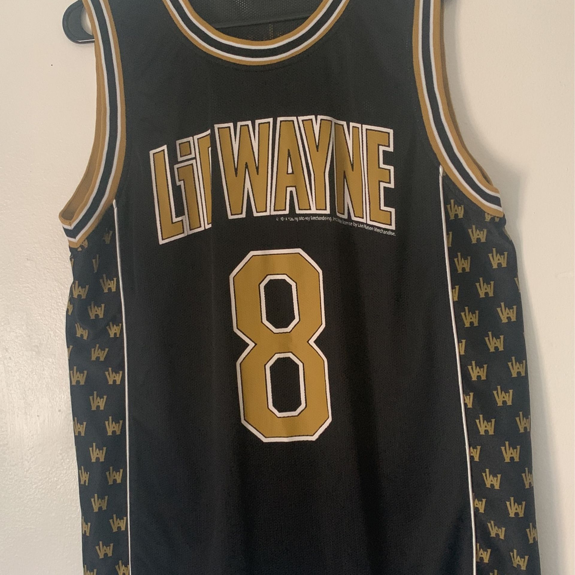 lil Wayne Central Tank Top Rap Hip Hop Tour Basketball Jersey T Shirt