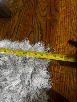 Large shag rug