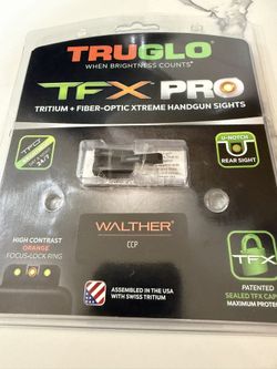Truglo Tfx Pro Walther Ccp Set
