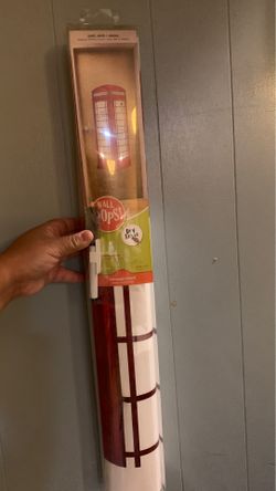 Dry erase message board (phone booth)