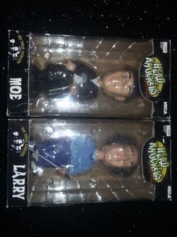 Larry and Mo collectible head knockers