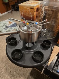 Stainless Fondue Set
