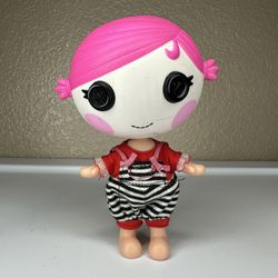 Lalaloopsy Littles Sherri Charades Doll Charlotte Sister Pink Hair Mime 7” Toy