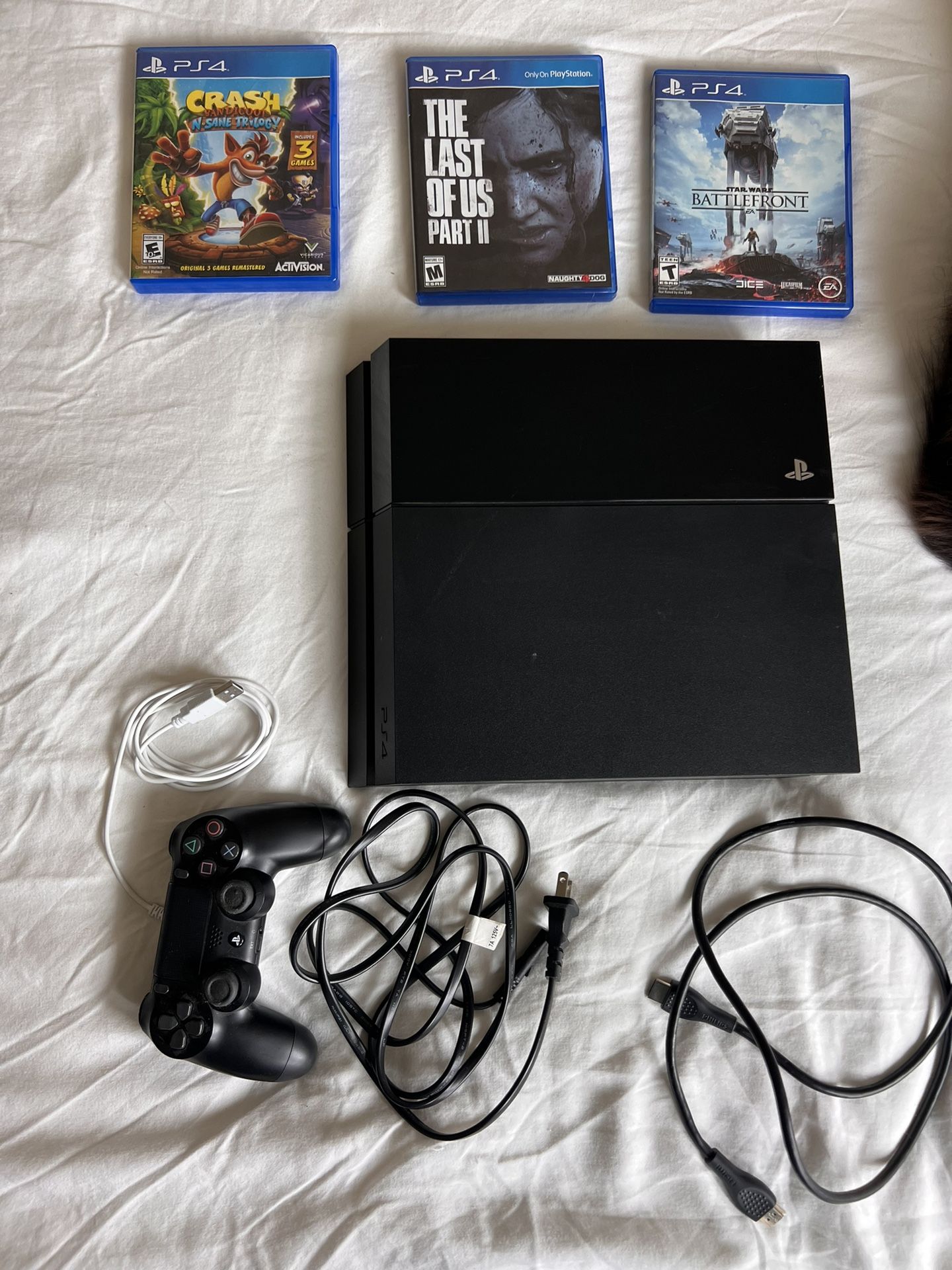 Sony PlayStation 4 (PS4) + Games (optional)