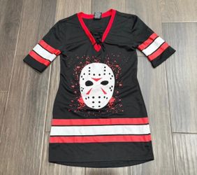 Jason Voorhees Hockey Jersey Dress Costume