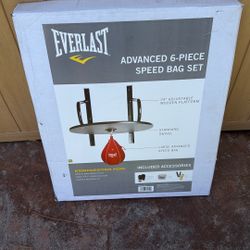 Everlast advanced 6 Piece Speed Bag Set New