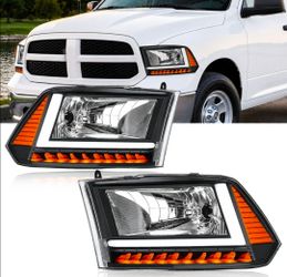 Fullux LED DRL Headlight Pair – Dodge Ram – $110