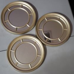 Brass Ring Decorative Mirror