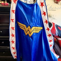 Wonder Woman Cape From Six Flags